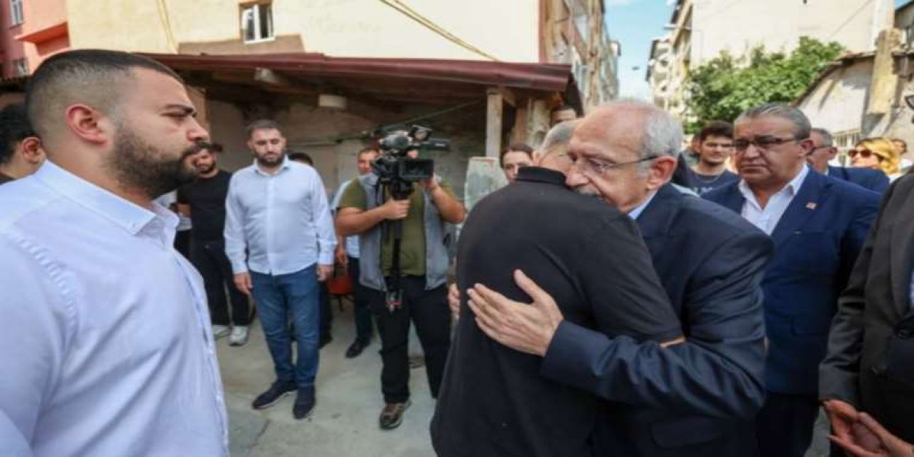 Kılıçdaroğlu'ndan kahvehane saldırısında ölen Burak Kan'ın ailesine ziyaret!