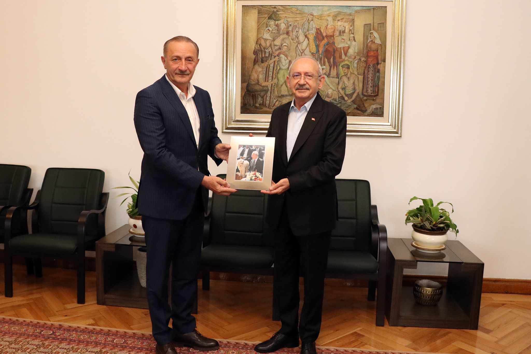 BAŞKAN ATABAY’DAN CHP LİDERİ KILIÇDAROĞLU’NA ZİYARET