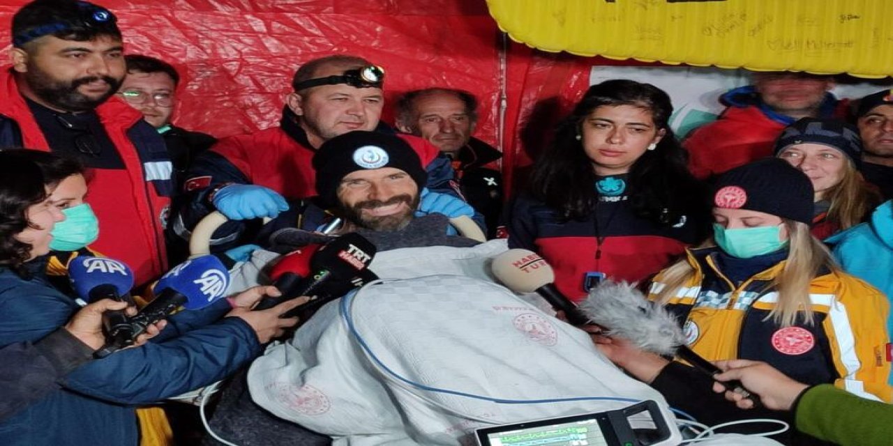 ABD'li araştırmacı mağaradan çıkarıldı