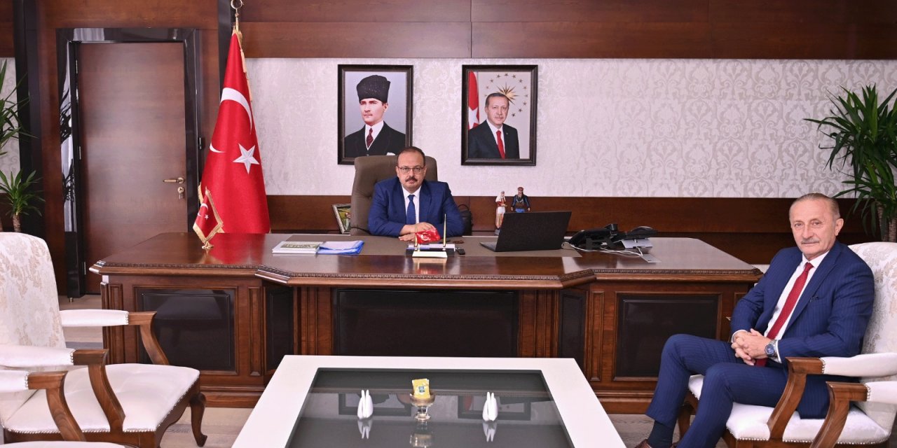 BAŞKAN ATABAY’DAN AYDIN VALİSİ CANBOLAT’A HAYIRLI OLSUN ZİYARETİ