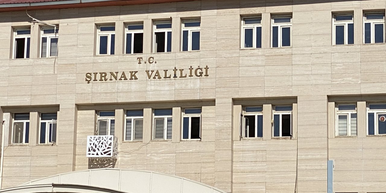 Şırnak'ta 5 bölge, 15 gün süreyle 'geçici özel güvenlik bölgesi' ilan edildi