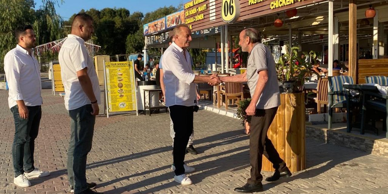 BAŞKAN ATABAY, MAVİŞEHİR ESNAFINI ZİYARET ETTİ