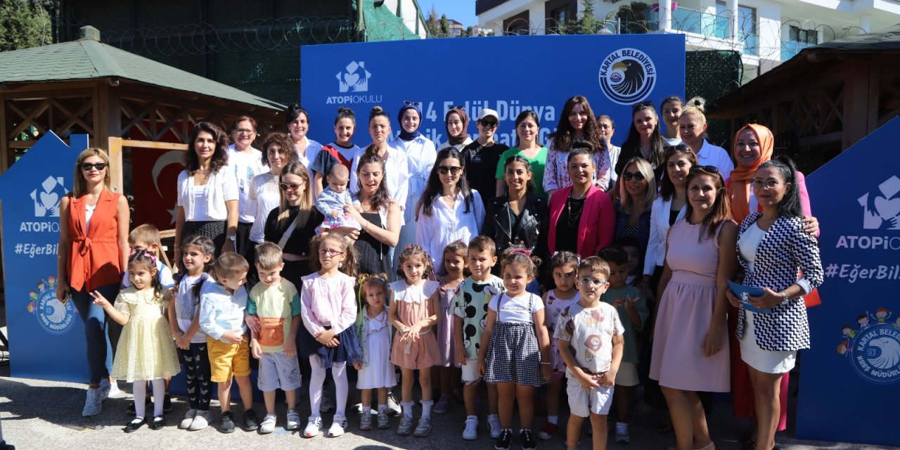 Ezo Sunal, Kartal Belediyesi Kreşinde Alerjik Çocuklarla Buluştu
