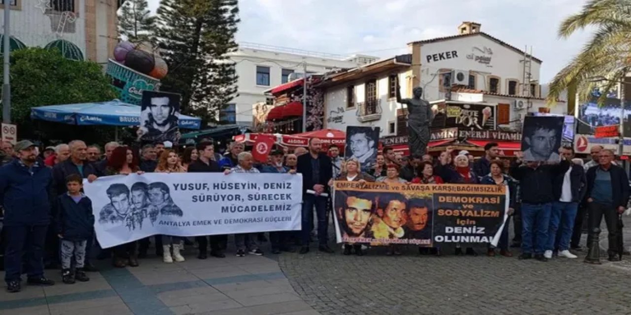 Antalya’da Deniz Gezmiş anması nedeniyle 30’a yakın gözaltı