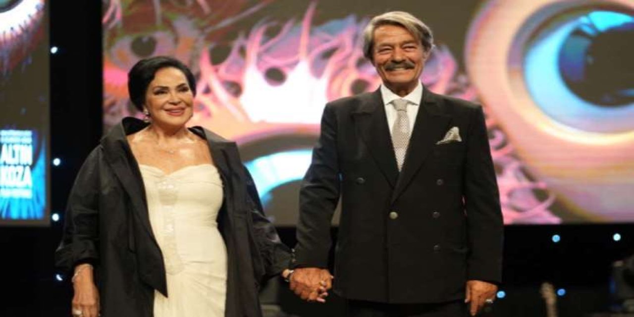 Adana Altın Koza'da Türkan Şoray ile Kadir İnanır’a 'Sinemanın Yüzü Özel Ödülü'