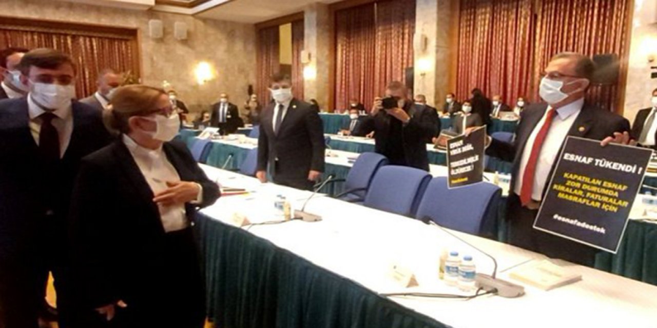 Polis TBMM'ye girdi, muhalefete müdahale etti! 