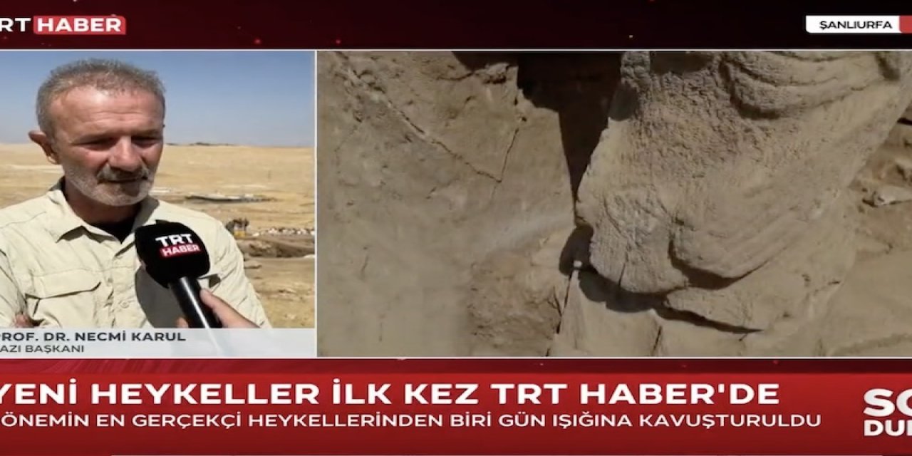 Karahantepe’de bulunan eşsiz heykelin penisine sansür