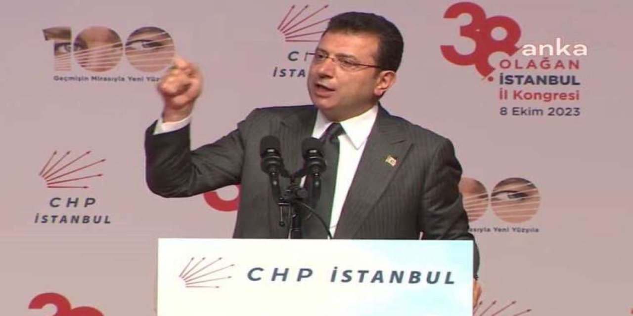 İmamoğlu'ndan 'Cumhurbaşkanlığı' mesajı: "Bu millet CHP'nin iktidar olmasını istiyor"