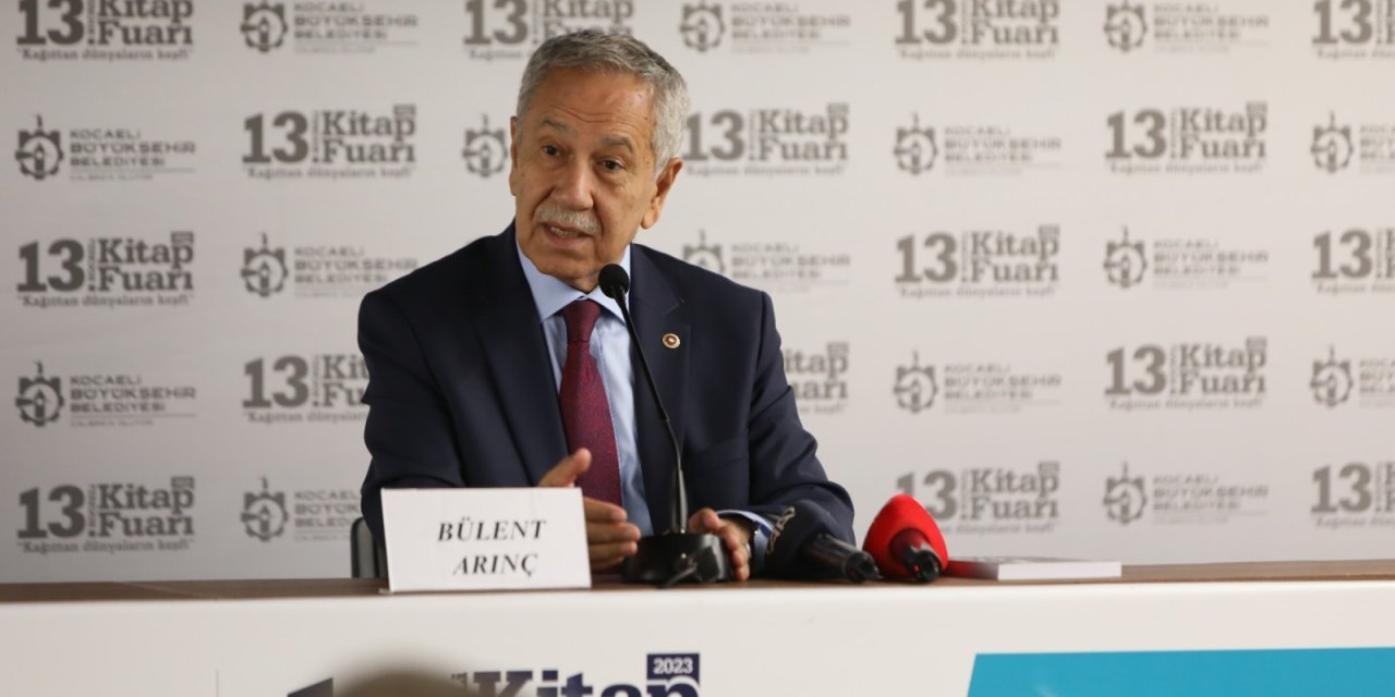 Bülent Arınç'tan Hamas'a: Attın füzeyi, bundan sonra ne olacak diye düşünmez mi insan?