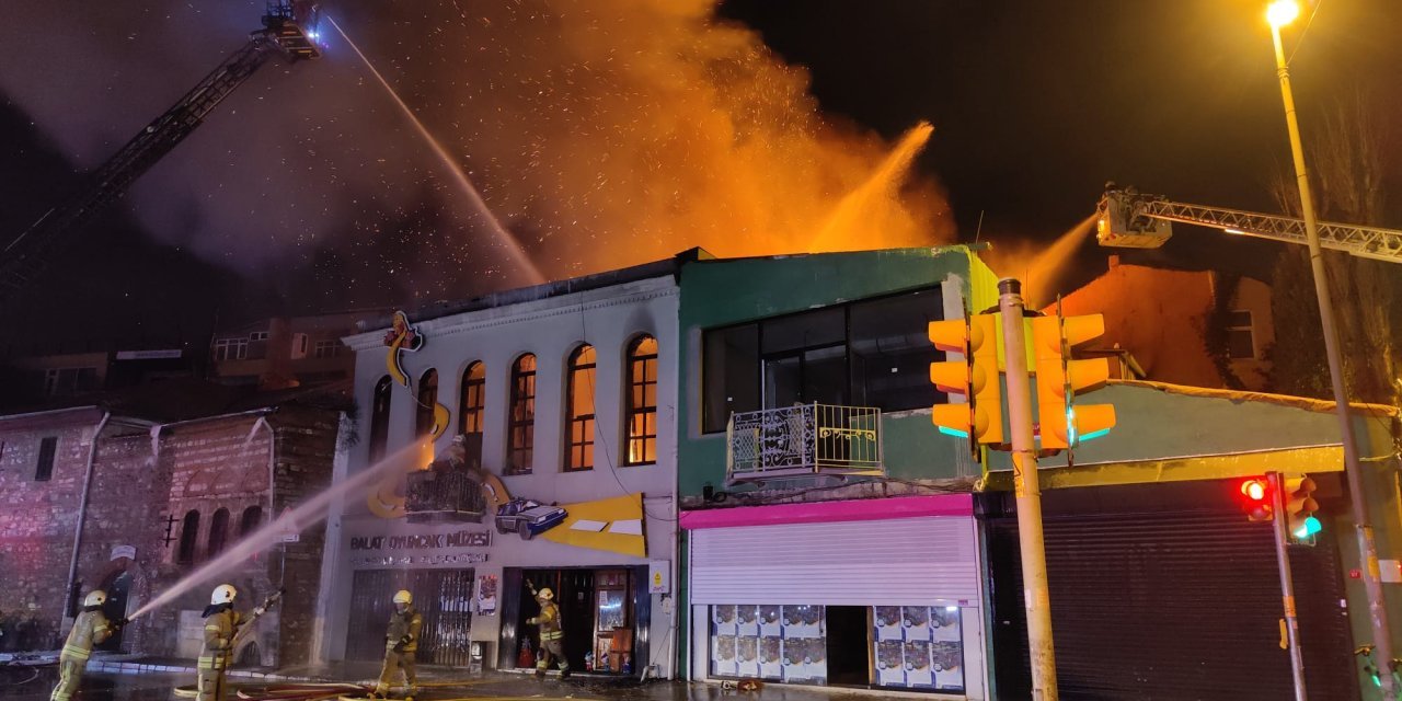 Balat Oyuncak Müzesi'nde yangın