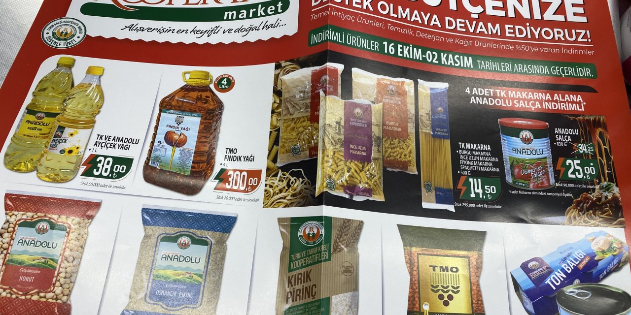 Tarım Kredi Kooperatifleri 'yüzde 50 indirim' dedi, en fazla indirim yüzde 27'de kaldı