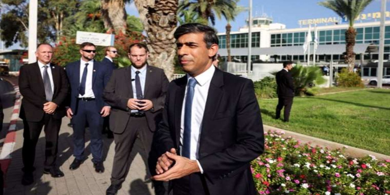 İngiltere Başbakanı Sunak İsrail'de