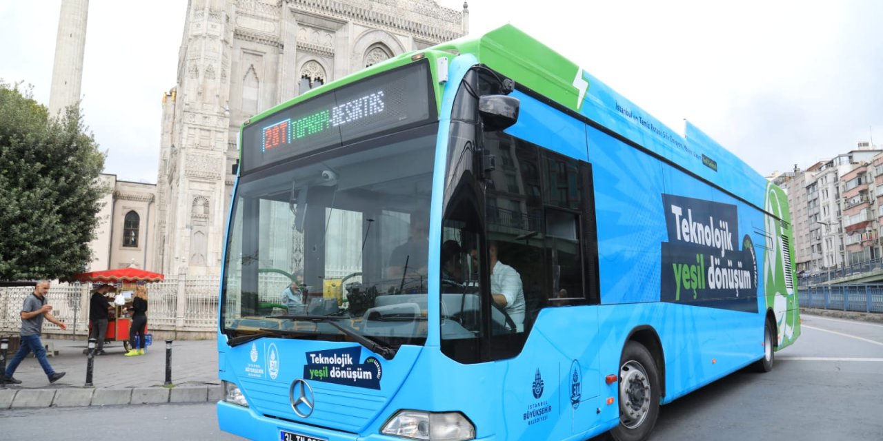 İETT’NİN ELEKTRİKLİ OTOBÜSÜ YOLLARDA