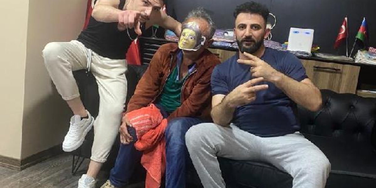 Yüzüne maske takıp bu pozu verdiler... Görüntülü işkence davasında sanıklara ceza