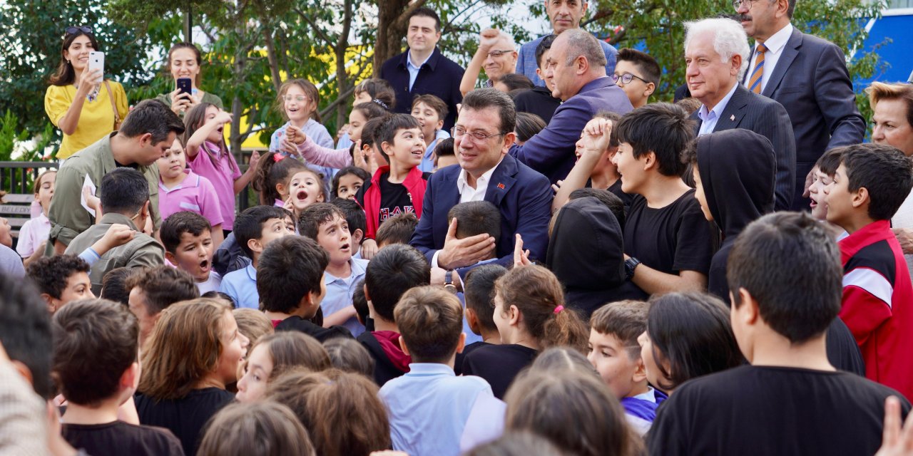 Çocuklardan İmamoğlu’na Sevgi Seli
