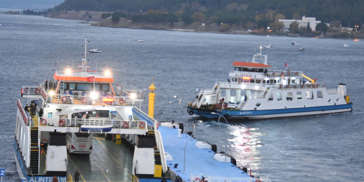 Gökçeada'ya yarınki bazı feribot seferleri iptal edildi