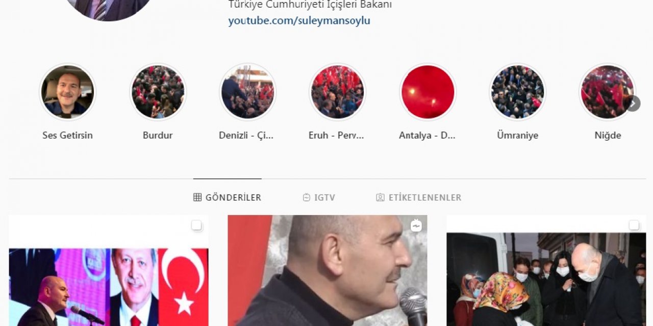 İçişleri Bakanı Süleyman Soylu, TUNCELİ'de PKK'lı teröristlerce şehit edilen sınıf öğretmeni Necmettin Yılmaz'2 profil resmi yaptı