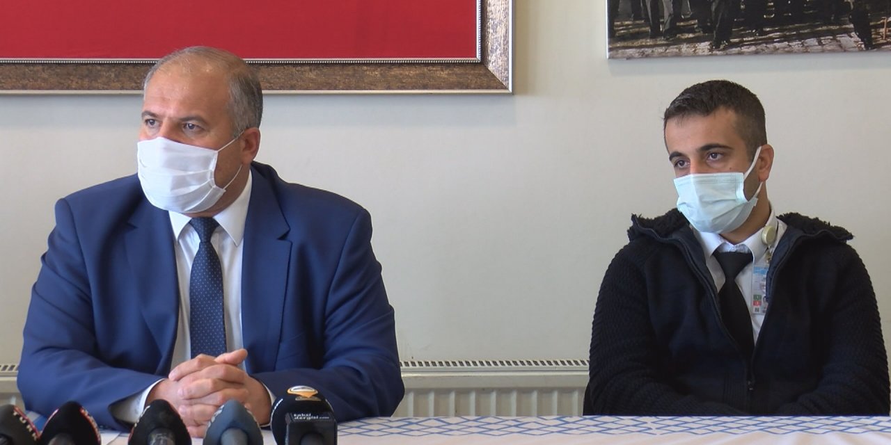 Bulduğu 300 bin Euro'yu sahibine ulaştıran taksi şoförüne çeyrek altın verildi