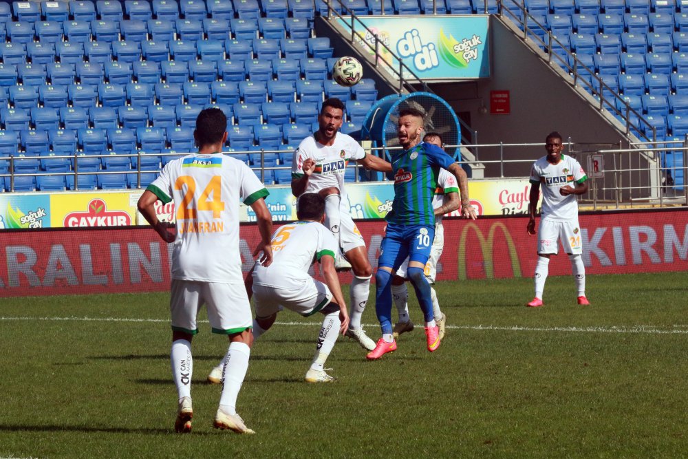 Çaykur Rizespor - Aytemiz Alanyaspor: 1-1