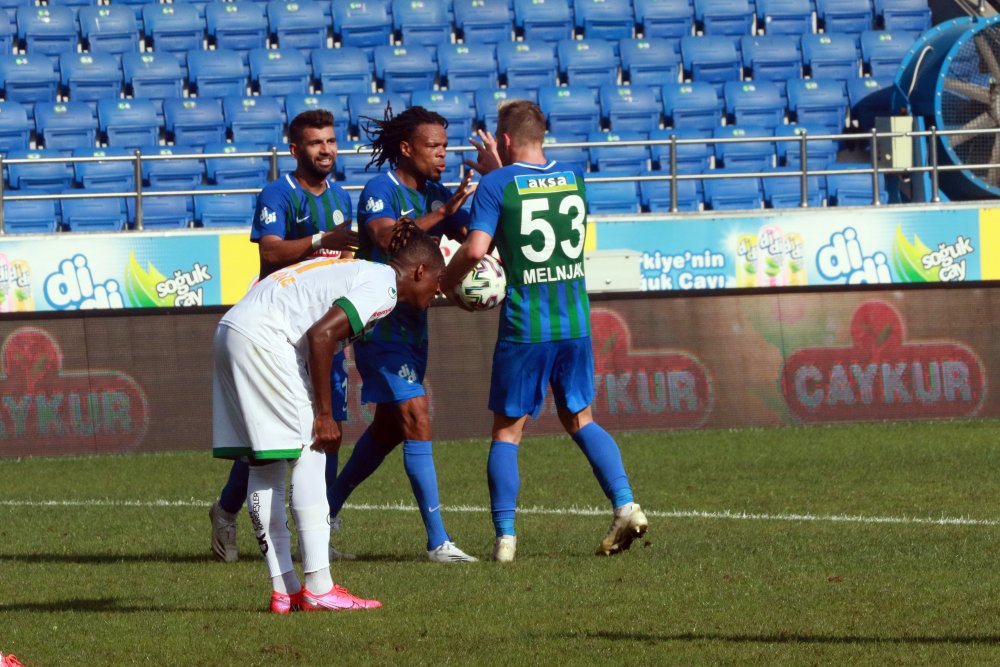 Çaykur Rizespor - Aytemiz Alanyaspor: 1-1