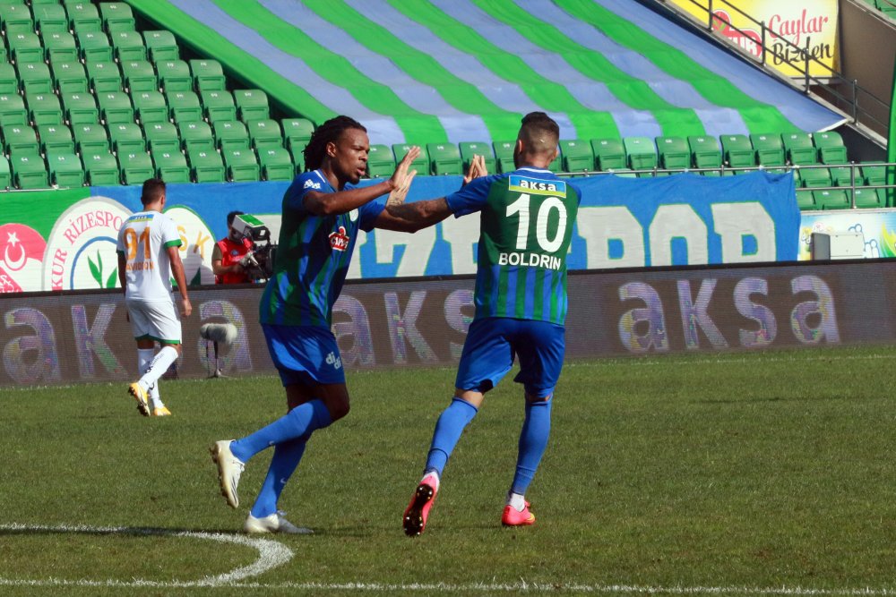 Çaykur Rizespor - Aytemiz Alanyaspor: 1-1