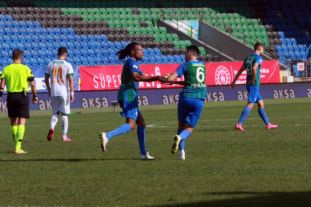 Çaykur Rizespor - Aytemiz Alanyaspor: 1-1