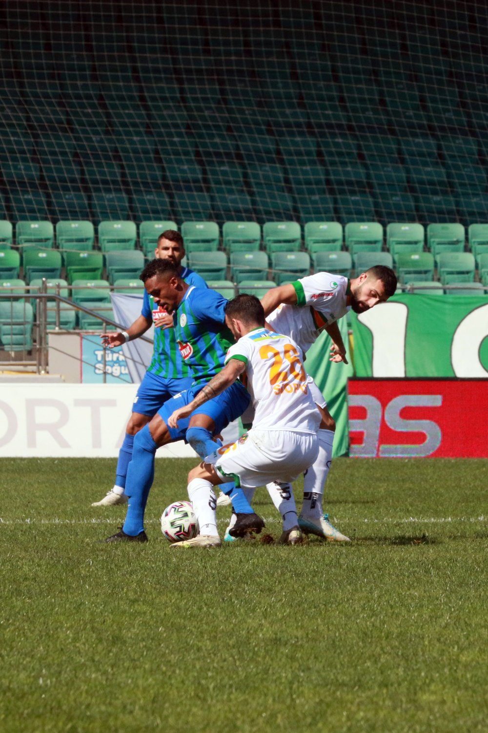Çaykur Rizespor - Aytemiz Alanyaspor: 1-1