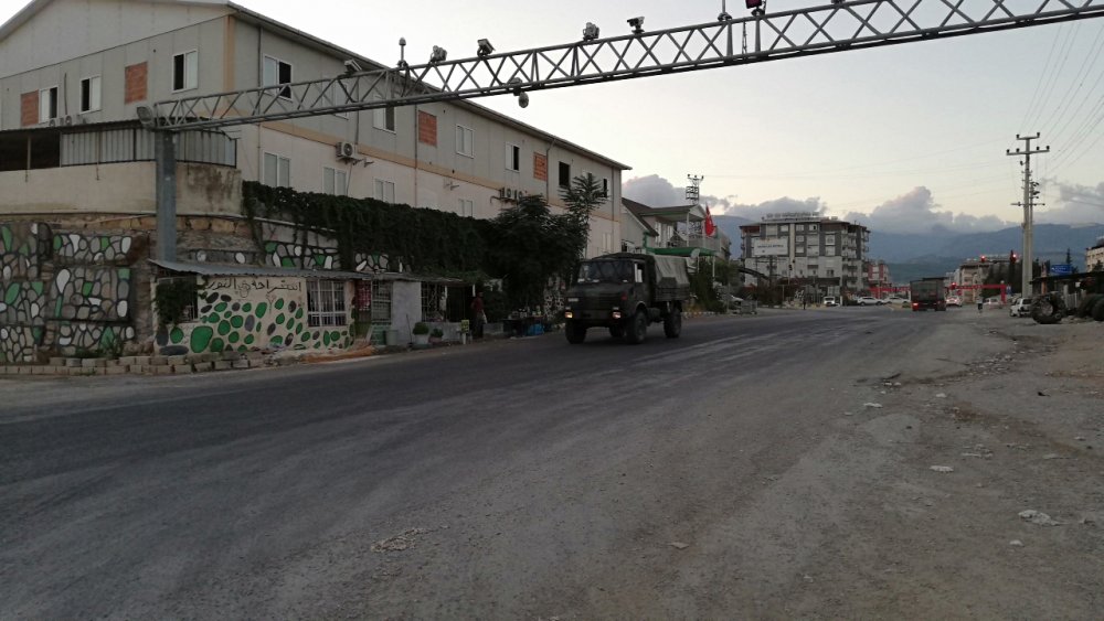 Suriye sınırına askeri sevkiyat