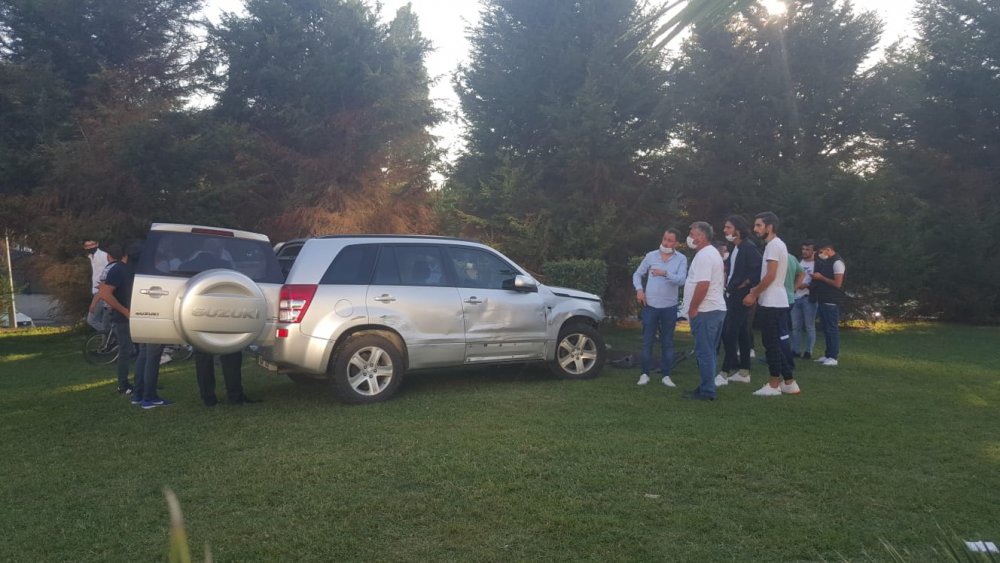 Nikahtan çıktı cipiyle fotoğraf çektirenlerin arasına girdi: 2 yaralı