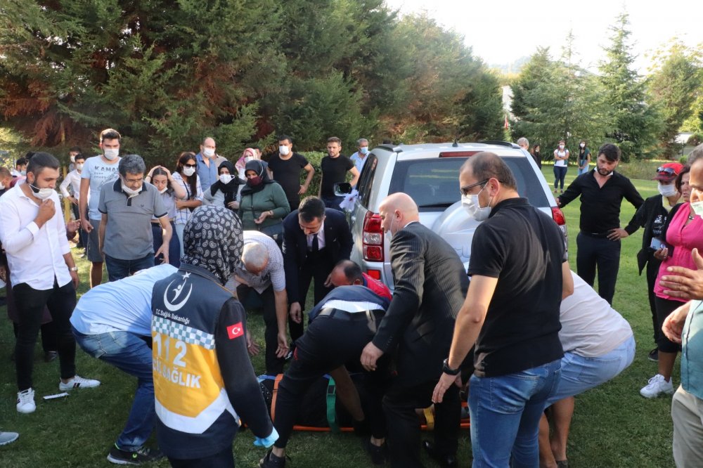 Nikahtan çıktı cipiyle fotoğraf çektirenlerin arasına girdi: 2 yaralı