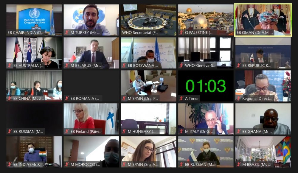 Bakan Koca'nın önerisi, uluslararası çevrelerle paylaşıldı