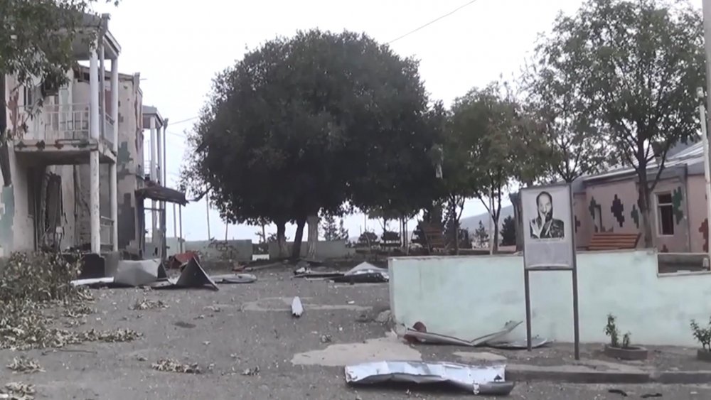 Azerbaycan, Ermeni işgalinden kurtarılan bölgelerin görüntüleri paylaştı