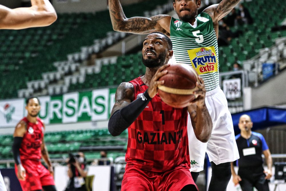 Frutti Extra Bursaspor - Gaziantep Basketbol: 78-90