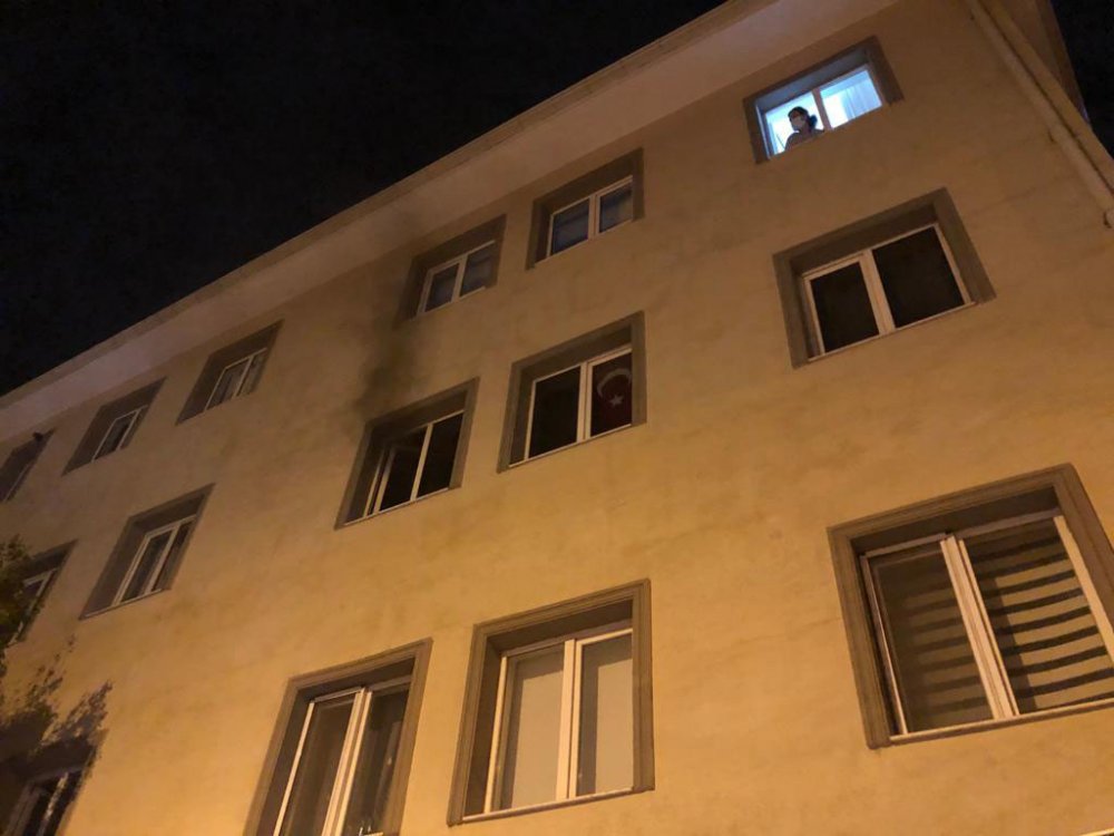 Ankara'da yalnız yaşayan adam evinde çıkan yangında öldü