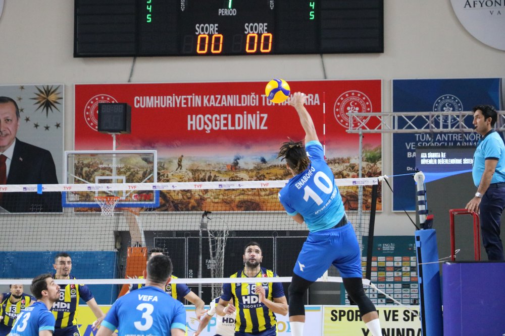 Afyon Belediye Yüntaş - Fenerbahçe HDI Sigorta: 1-3