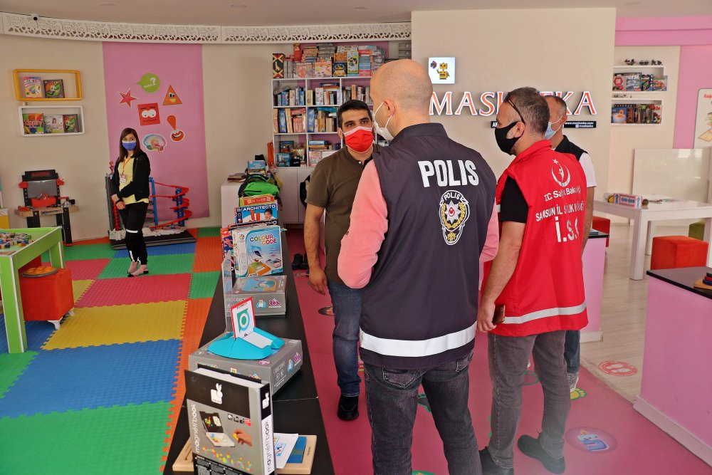 Samsun'da koronavirüs denetimleri memnun etti