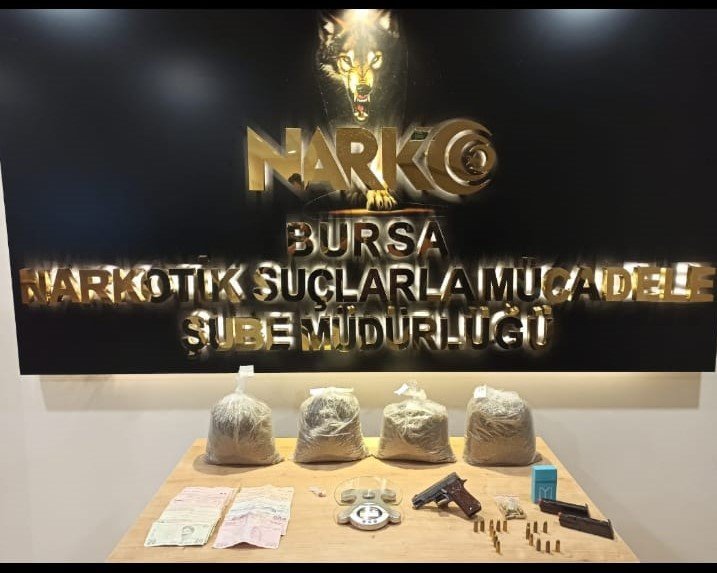 Bursa'daki uyuşturucu operasyonunda 2 tutuklama