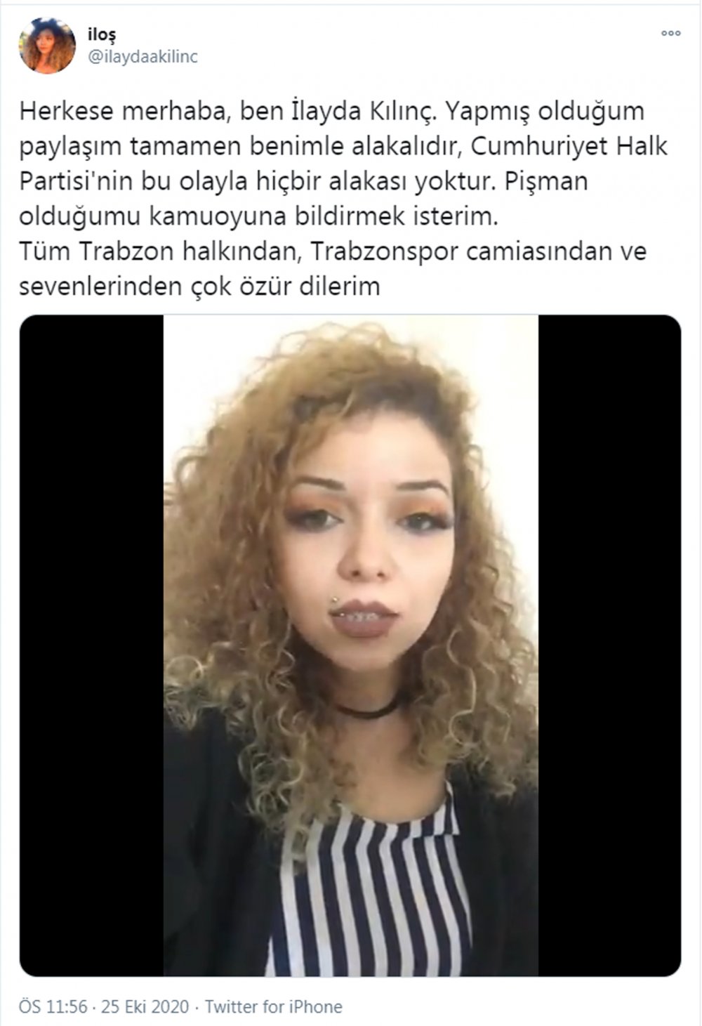 CHP'li Kılınç'ın 'Trabzon' paylaşımı,  ihraç süreci başlattı!