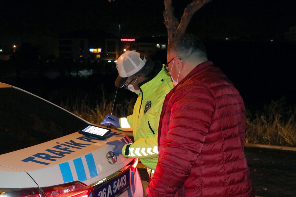 Eskişehir’de 158 sürücüye, 137 bin 781 lira ceza