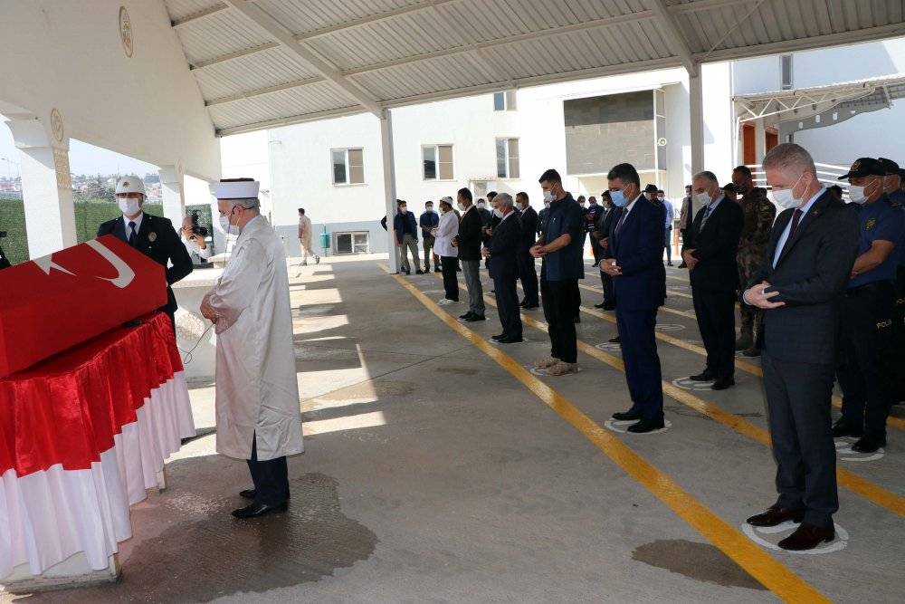 Gaziantep'te hayatını kaybeden emniyet müdür yardımcısı için tören