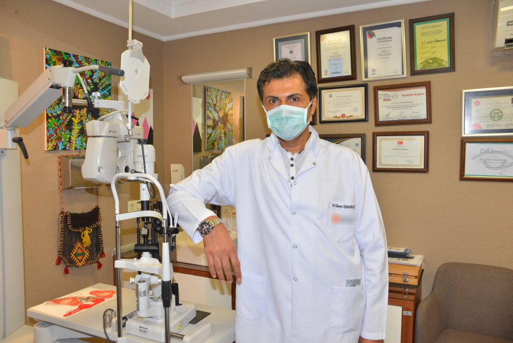 Lens kullananlar dikkat koronavirüs uyarısı