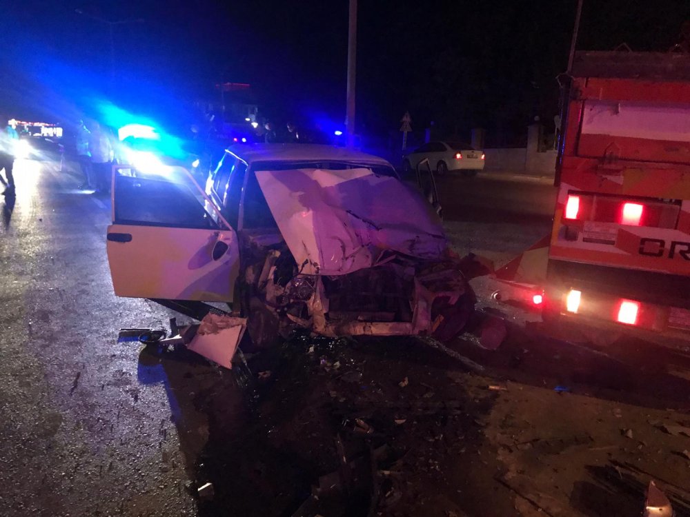 Polisin 'dur' ihtarına uymayan otomobilin sürücüsü kaza yaptı, öldü