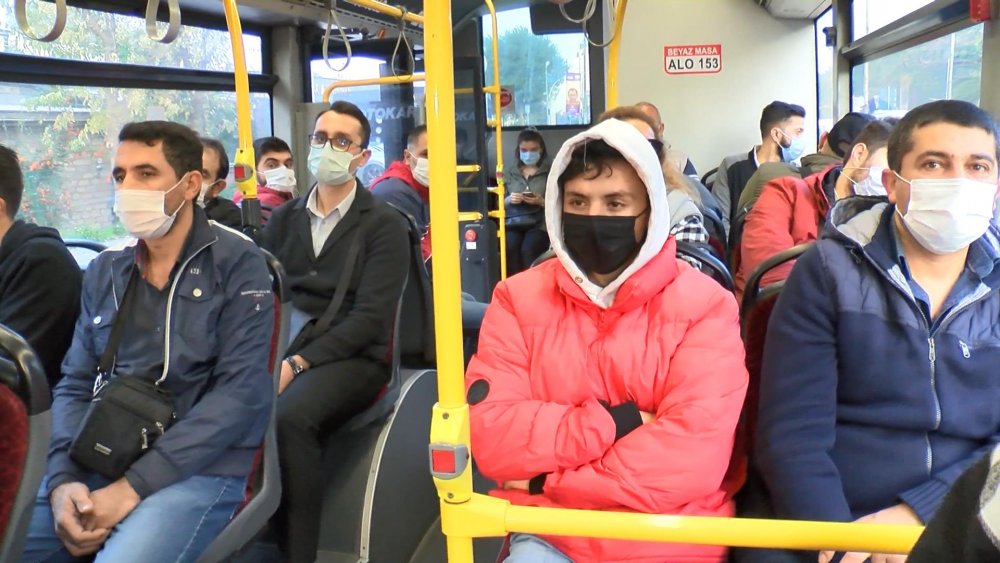 İstanbul'da toplu taşıma araçlarına koronavirüs denetimi