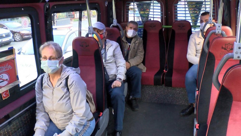 İstanbul'da toplu taşıma araçlarına koronavirüs denetimi