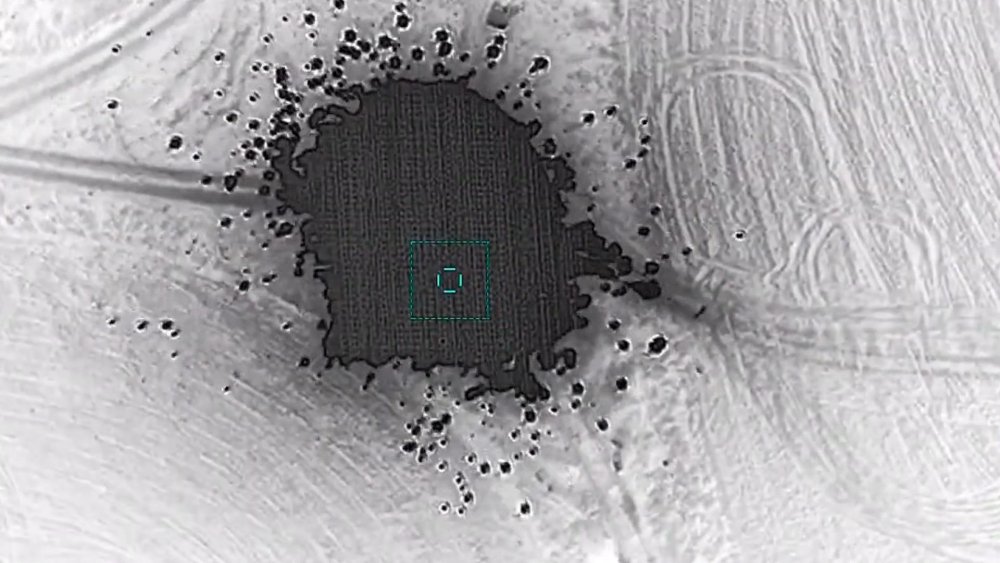 Ermenistan’a ait mühimmat yüklü askeri araçlar imha edildi