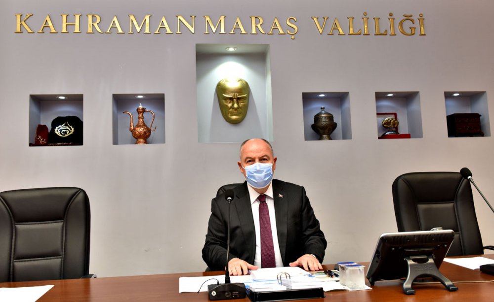 Kahramanmaraş Valisi Coşkun, koronavirüse yakalandı