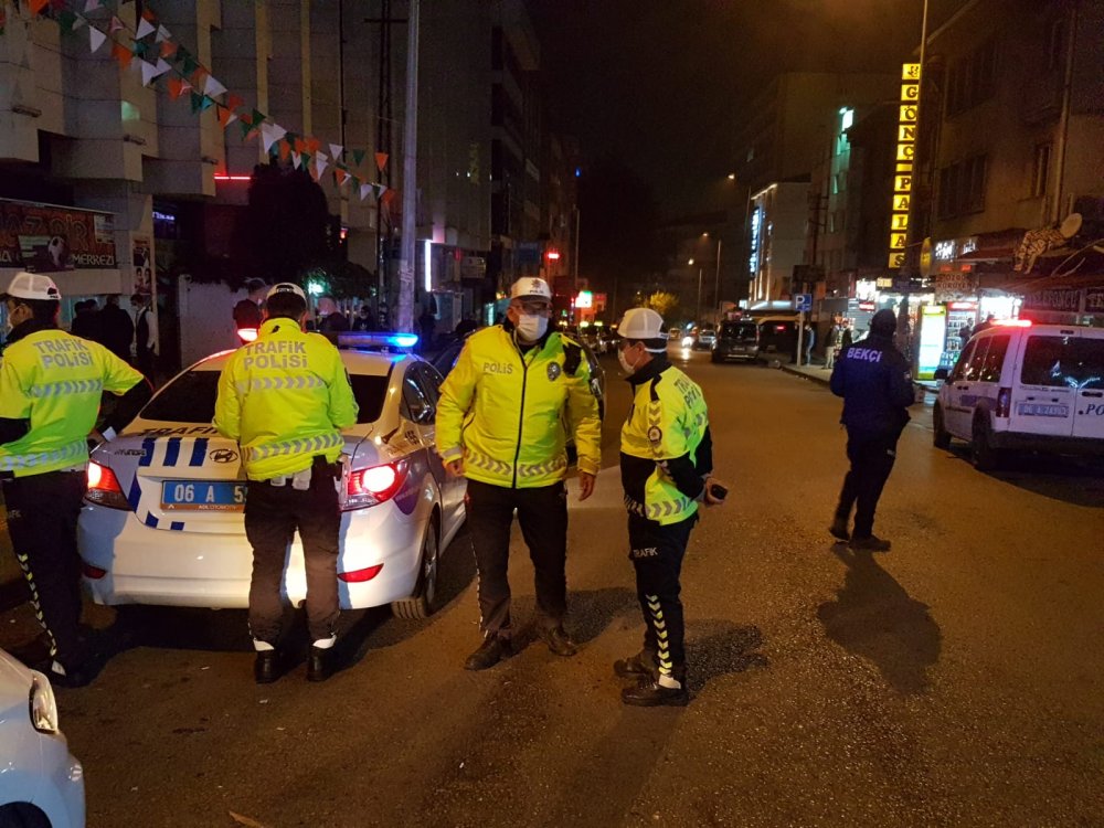 Ankara'da eğlence mekanlarına polis denetimi