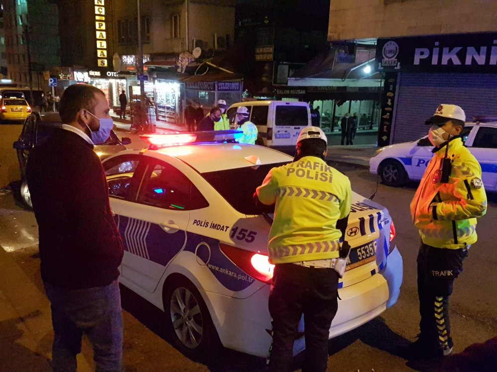 Ankara'da eğlence mekanlarına polis denetimi