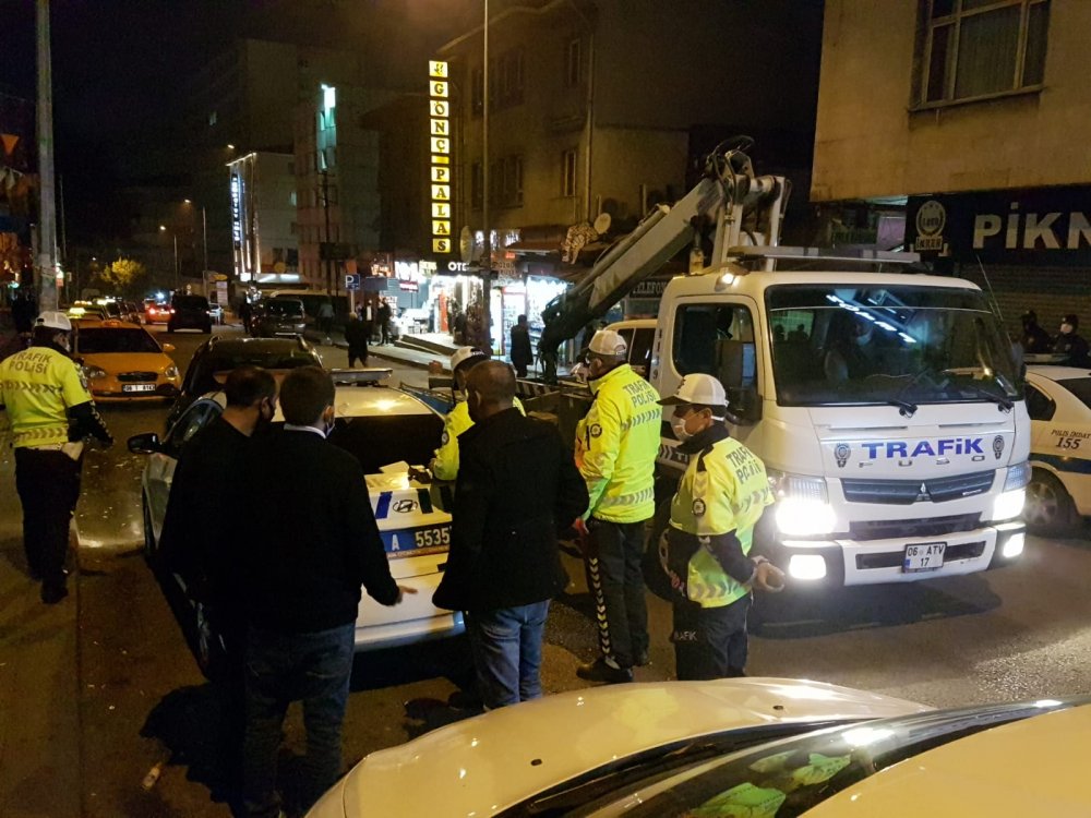 Ankara'da eğlence mekanlarına polis denetimi