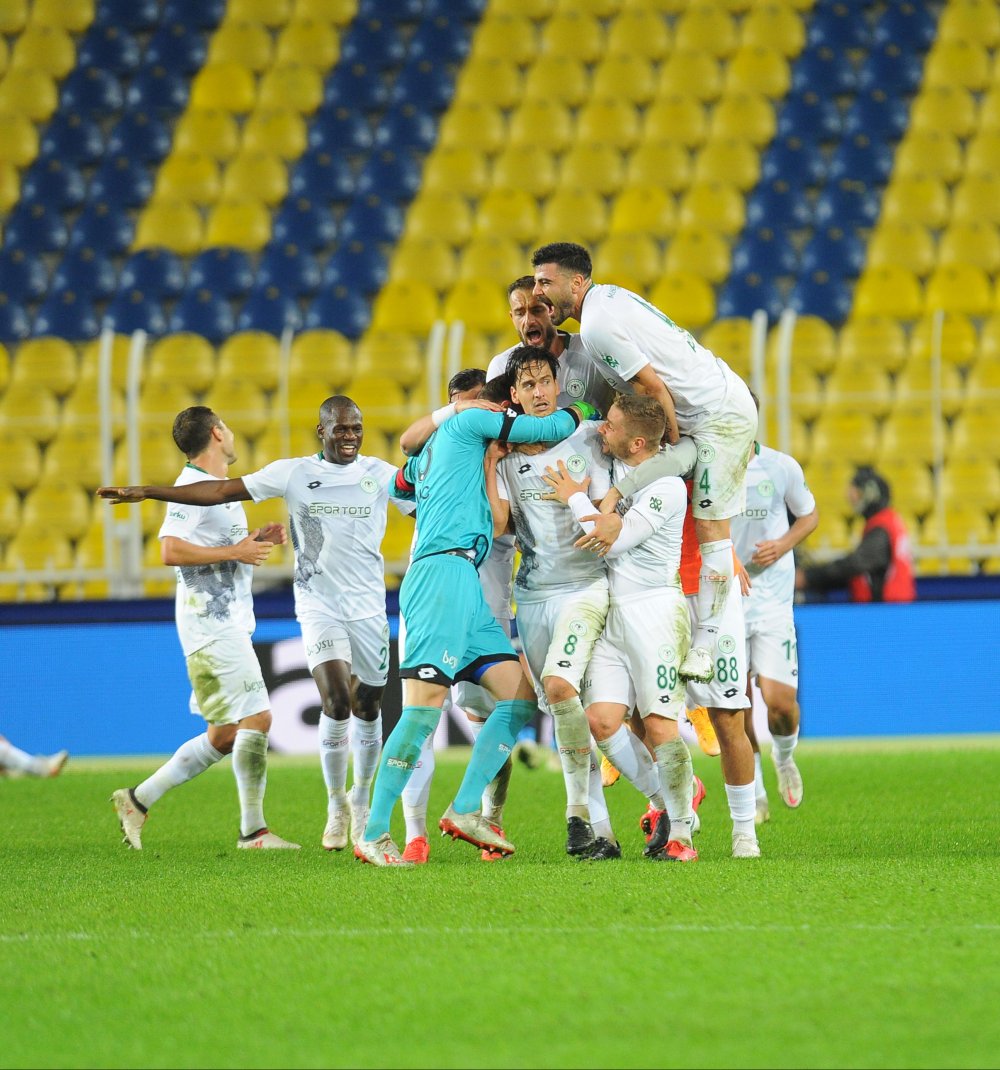 Fenerbahçe - İttifak Holding Konyaspor: 0-2